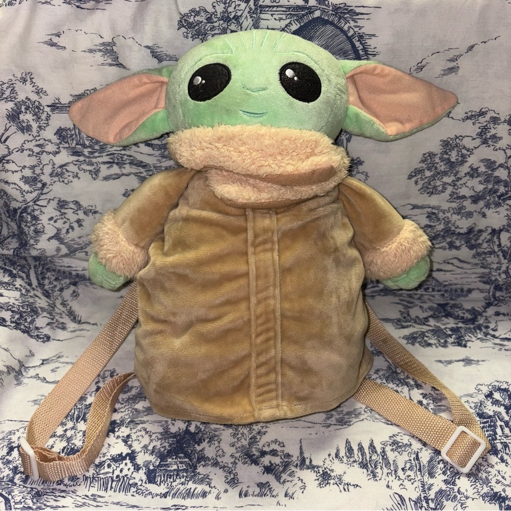 Mandalorian The Child Baby Yoda Grogu Plush 14" inches Backpack Star Wars